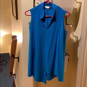 Sympli size 8 blue sleeveless top